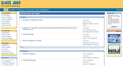 Desktop Screenshot of glassjobs-online.com
